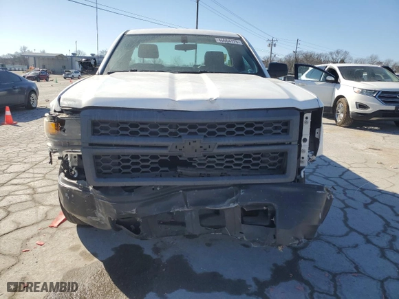2015 Chevrolet Silverado 1500 Work Truck with VIN 1GCNCPEH3FZ331518, listed as a Copart auction lot 46664775 with 159,315 mi miles and Salvage Title. Bid and sale history available at carsss.com. Image 5.