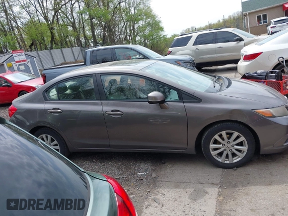 2012 Honda Civic EX with VIN 19XFB2F86CE393138, listed as a IAAI auction lot 42167608 with 176,554 mi miles and . Bid and sale history available at DreamBid. Image 13.