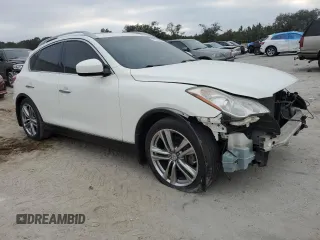 2013 Infiniti EX Journey with VIN JN1BJ0HP3DM430338, listed as a Copart auction lot 77320794 with 48,288 mi miles and Salvage Title. Bid and sale history available at carsss.com. Image 4.