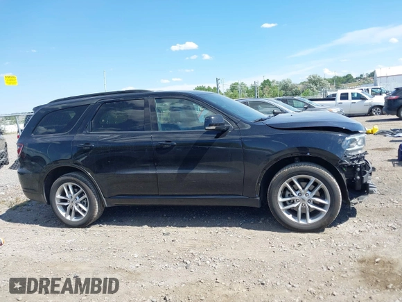 2024 Dodge Durango GT Plus with VIN 1C4RDJDG9RC192555, listed as a IAAI auction lot 42703867 with 36,329 mi miles and . Bid and sale history available at DreamBid. Image 14.