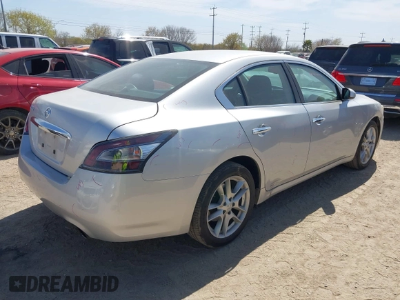 2014 Nissan Maxima 3.5 S with VIN 1N4AA5AP1EC464369, listed as a IAAI auction lot 41791129 with 144,825 mi miles. Bid and sale history available at carsss.com. Image 4.