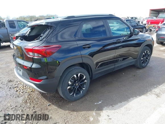 2022 Chevrolet TrailBlazer LT with VIN KL79MPS20NB117671, listed as a IAAI auction lot 41836110 with 67,919 mi miles. Bid and sale history available at carsss.com. Image 4.