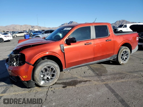2024 Ford Maverick XLT z VIN 3FTTW8J92RRA91082, wystawiony jako Copart lot #41897715 z przebiegiem 3 702 mil mil oraz Szkoda całkowita • Salvage title. Historia ofert i sprzedaży dostępna na DreamBid. Obrazek 1.
