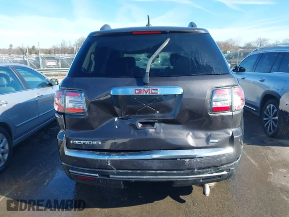 2016 GMC Acadia SLT with VIN 1GKKRRKD9GJ277158, listed as a IAAI auction lot 41581612 with 140,026 mi miles. Bid and sale history available at carsss.com. Image 16.