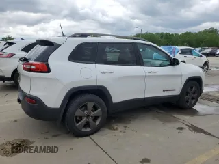 2017 Jeep Cherokee Latitude with VIN 1C4PJMCB0HW504122, listed as a Copart auction lot 55899025 with 115,426 mi miles and Salvage title. Bid and sale history available at DreamBid. Image 3.