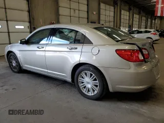 2008 Chrysler Sebring Limited with VIN 1C3LC66K68N186856, listed as a Copart auction lot 60748984 with 162,807 mi miles and Salvage Title. Bid and sale history available at carsss.com. Image 2.