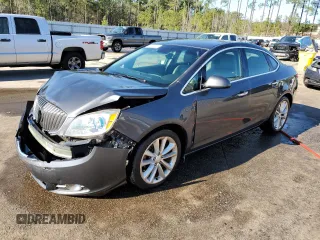 2012 Buick Verano with VIN 1G4PP5SK4C4176628, listed as a Copart auction lot 46110115 with 147,633 mi miles and Salvage Title. Bid and sale history available at carsss.com. Image 1.