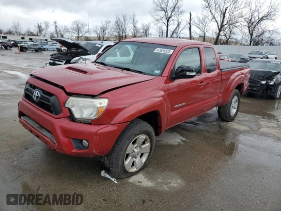 2012 Toyota Tacoma with VIN 5TFUU4ENXCX036601, listed as a Copart auction lot 47625835 with 151,170 mi miles and Salvage Title. Bid and sale history available at carsss.com. Image 1.