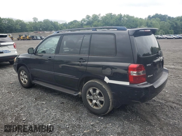 2005 Toyota Highlander z VIN JTEEP21A850090649, wystawiony jako Copart lot #61280015 z przebiegiem 220 506 mil mil oraz Czysty tytuł • Clean title. Historia ofert i sprzedaży dostępna na DreamBid. Obrazek 2.