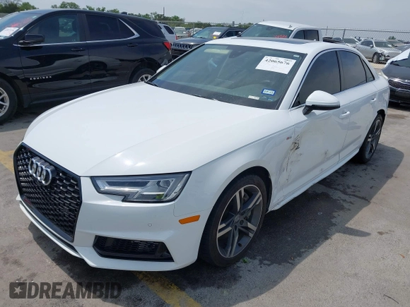 2017 Audi A4 Premium Plus z VIN WAUENAF45HN024586, wystawiony jako IAAI lot #42065676 z przebiegiem 106 709 mil mil oraz . Historia ofert i sprzedaży dostępna na DreamBid. Obrazek 17.