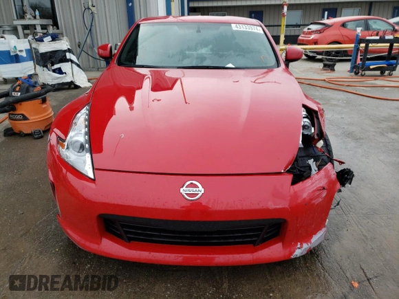 2015 Nissan 370Z with VIN JN1AZ4EH5FM441613, listed as a Copart auction lot 43133974 with 45,456 mi miles. Bid and sale history available at carsss.com. Image 5.