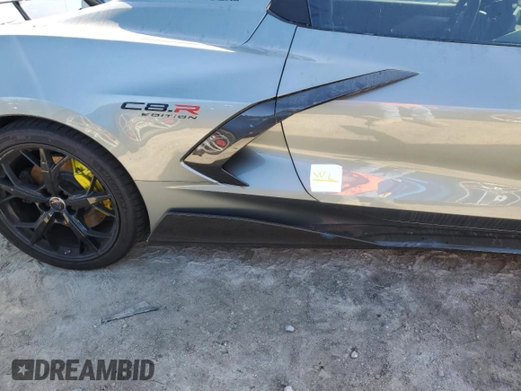 2022 Chevrolet Corvette 3LT with VIN 1G1YC3D41N5108574, listed as a Copart auction lot 74535184 with 4,371 mi miles and Non Repairable. Bid and sale history available at carsss.com. Image 12.