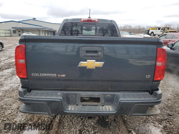 2018 Chevrolet Colorado 4WD LT with VIN 1GCHTCEN0J1151979, listed as a Copart auction lot 48161135 with 98,408 mi miles and Salvage Title. Bid and sale history available at carsss.com. Image 6.