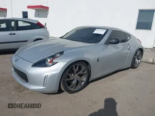 2018 Nissan 370Z Sport with VIN JN1AZ4EH5JM572503, listed as a IAAI auction lot 41925305 with 55,730 mi miles and . Bid and sale history available at DreamBid. Image 2.