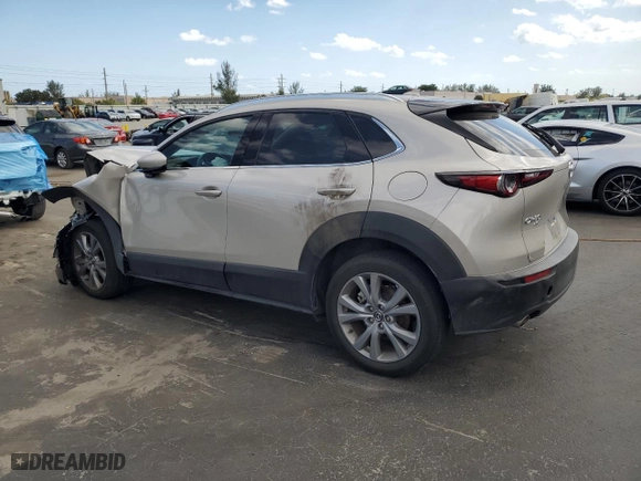2024 Mazda CX-30 2.5 S Premium Package with VIN 3MVDMBDM6RM653469, listed as a Copart auction lot 47192475 with 9,854 mi miles and Salvage Title. Bid and sale history available at carsss.com. Image 2.