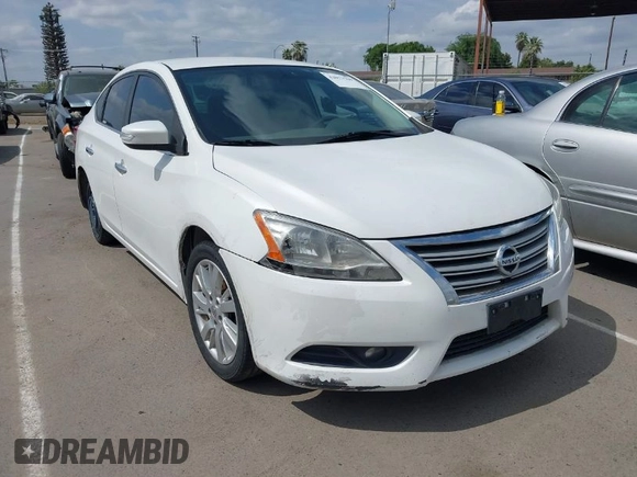 2013 Nissan Sentra SV with VIN 3N1AB7AP5DL645998, listed as a IAAI auction lot 42072709 with 172,077 mi miles. Bid and sale history available at carsss.com. Image 1.