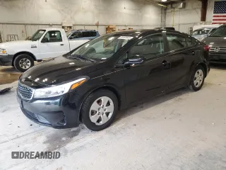 2017 Kia Forte LX with VIN 3KPFK4A71HE016329, listed as a Copart auction lot 55469945 with 117,624 mi miles and Clean Title. Bid and sale history available at carsss.com. Image 1.
