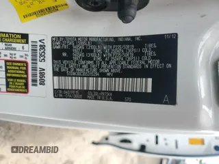 2013 Toyota Sienna SE с VIN 5TDXK3DC3DS315294, выставлен на аукционе Copart как лот 60732425 с пробегом 84 030 миль миль и Списание • Salvage title. История ставок и продаж доступна на DreamBid. Изображение 13.