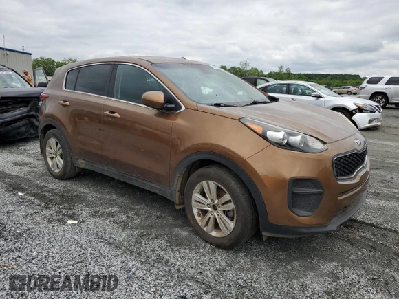 2018 Kia Sportage LX with VIN KNDPM3ACXJ7307438, listed as a Copart auction lot 54765215 with 182,957 mi miles and Clean Title. Bid and sale history available at DreamBid. Image 4.