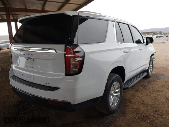 2023 Chevrolet Tahoe LT z VIN 1GNSKNKDXPR105660, wystawiony jako IAAI lot #41587013 z przebiegiem 42 975 mil mil oraz . Historia ofert i sprzedaży dostępna na DreamBid. Obrazek 4.