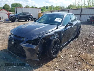 2023 Lexus IS 500 F Sport Performance z VIN JTHAP1D21P5003423, wystawiony jako IAAI lot #42107835 z przebiegiem 18 638 mil mil oraz . Historia ofert i sprzedaży dostępna na DreamBid. Obrazek 2.