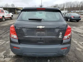 2016 Chevrolet Trax LS with VIN KL7CJKSB0GB631248, listed as a Copart auction lot 52078205 with 88,013 mi miles and Salvage Title. Bid and sale history available at carsss.com. Image 6.