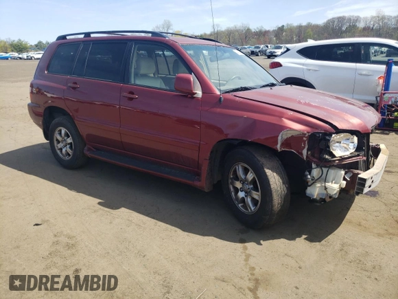 2006 Toyota Highlander w/3rd Row z VIN JTEEP21A560150999, wystawiony jako Copart lot #54183085 z przebiegiem 173 709 mil mil oraz Szkoda całkowita • Salvage title. Historia ofert i sprzedaży dostępna na DreamBid. Obrazek 4.