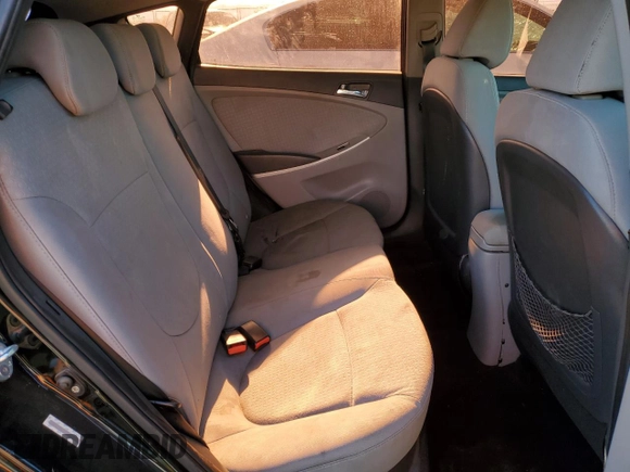 2012 Hyundai Accent SE with VIN KMHCU5AE0CU040645, listed as a Copart auction lot 49918515 with 195,268 mi miles and Salvage Title. Bid and sale history available at carsss.com. Image 10.