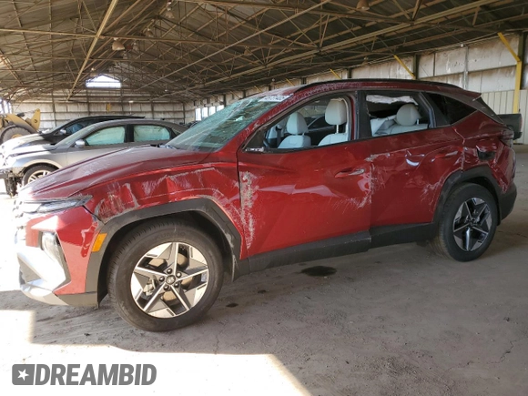 2025 Hyundai Tucson SEL Convenience with VIN 5NMJC3DEXSH497337, listed as a Copart auction lot 48731405 with 16 mi miles and Salvage Title. Bid and sale history available at carsss.com. Image 1.