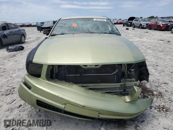 2006 Ford Mustang Standard with VIN 1ZVFT80N465176960, listed as a Copart auction lot 58125205 with Not provided miles and Salvage title. Bid and sale history available at DreamBid. Image 5.