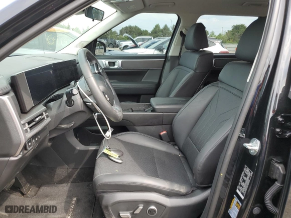 2024 Hyundai Santa Fe SEL with VIN 5NMP2DGL7RH001112, listed as a Copart auction lot 69481464 with 6,836 mi miles and Salvage Title. Bid and sale history available at carsss.com. Image 7.