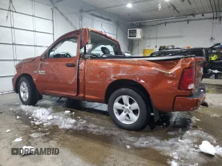 2013 Ram 1500 Express with VIN 3C6JR7AT7DG572736, listed as a Copart auction lot 45131975 with 65,518 mi miles and Salvage title. Bid and sale history available at DreamBid. Image 2.