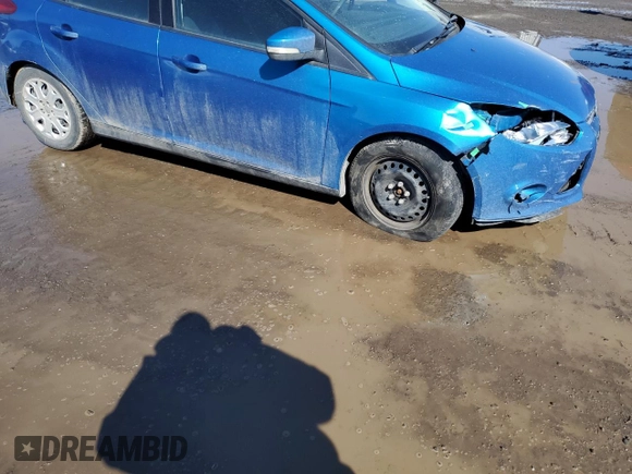 2014 Ford Focus SE with VIN 1FADP3K26EL334879, listed as a Copart auction lot 49609525 with 197,619 mi miles and Salvage Title. Bid and sale history available at carsss.com. Image 4.