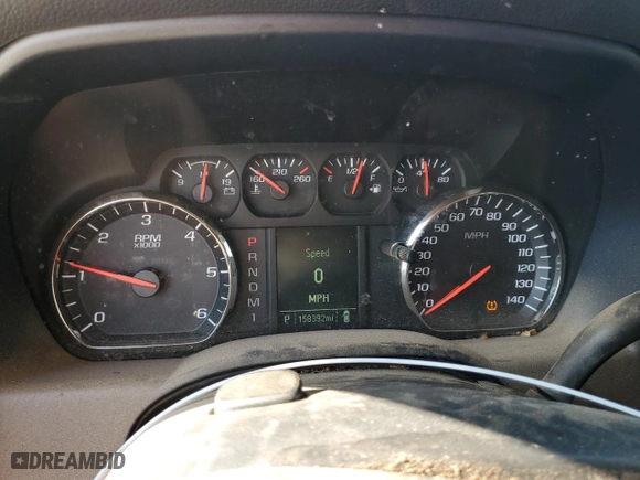 2016 Chevrolet Silverado 2500HD Work Truck with VIN 1GC2CUEGXGZ300471, listed as a Copart auction lot 85478804 with 158,392 mi miles and Salvage Title. Bid and sale history available at carsss.com. Image 9.