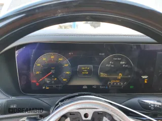 2018 Mercedes-Benz S 560 with VIN WDDUG8GB6JA398769, listed as a Copart auction lot 43329725 with 76,735 mi miles and Salvage Title. Bid and sale history available at carsss.com. Image 9.