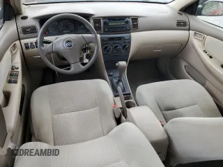 2008 Toyota Corolla CE with VIN 2T1BR32E98C899483, listed as a Copart auction lot 55488275 with 155,884 mi miles and Salvage Title. Bid and sale history available at DreamBid. Image 8.