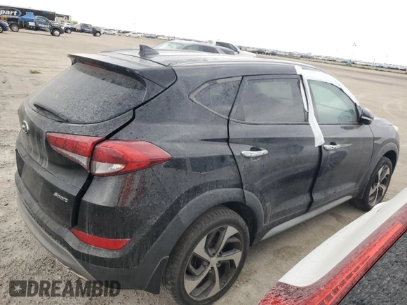2018 Hyundai Tucson Sport with VIN KM8J33AL0JU697472, listed as a Copart auction lot 75498324 with 0 mi miles and Salvage Title. Bid and sale history available at carsss.com. Image 3.