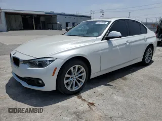 2018 BMW 3 Series 320i with VIN WBA8A9C51JAH14341, listed as a Copart auction lot 62029445 with 66,564 mi miles and Salvage title. Bid and sale history available at DreamBid. Image 1.