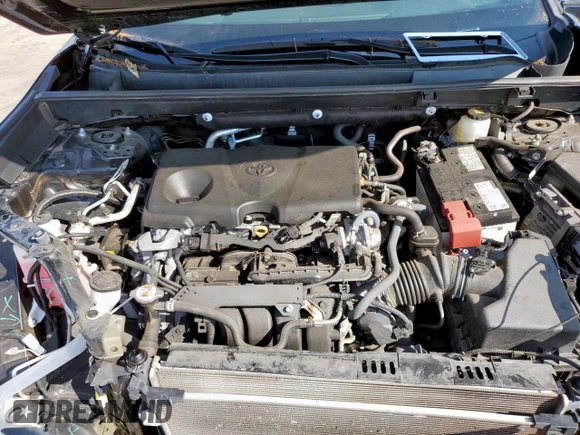 2022 Toyota RAV4 XLE with VIN 2T3P1RFV4NW292113, listed as a Copart auction lot 58870175 with 56,921 mi miles and Salvage title. Bid and sale history available at DreamBid. Image 12.