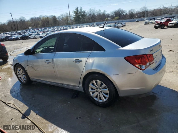 2011 Chevrolet Cruze LS with VIN 1G1PC5SH7B7296000, listed as a Copart auction lot 49256845 with 126,720 mi miles and Salvage Title. Bid and sale history available at carsss.com. Image 2.