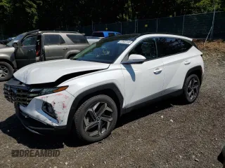 2023 Hyundai Tucson Limited with VIN 5NMJECAEXPH289593, listed as a Copart auction lot 57683195 with 36,773 mi miles and Salvage title. Bid and sale history available at DreamBid. Image 1.
