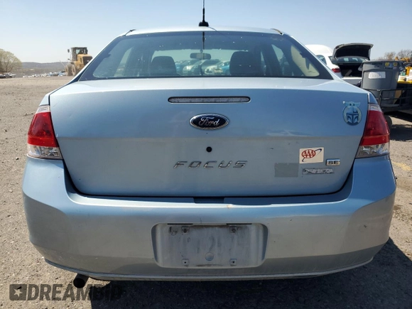 2008 Ford Focus SE with VIN 1FAHP35NX8W254639, listed as a Copart auction lot 53712625 with 179,842 mi miles and Clean Title. Bid and sale history available at carsss.com. Image 6.