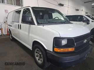 2014 Chevrolet Express Cargo with VIN 1GCSGAFX6E1154194, listed as a IAAI auction lot 42792703 with 218,055 mi miles and . Bid and sale history available at DreamBid. Image 32.