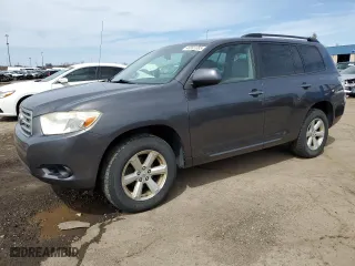 2008 Toyota Highlander with VIN JTEDS41A282016593, listed as a Copart auction lot 48991085 with 283,582 mi miles and Clean Title. Bid and sale history available at carsss.com. Image 1.