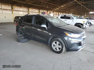 2017 Chevrolet Trax LT with VIN KL7CJLSB7HB106064, listed as a Copart auction lot 50551395 with 97,812 mi miles and Salvage Title. Bid and sale history available at carsss.com. Image 4.