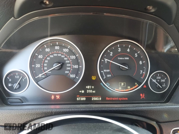 2017 BMW 4 Series 430i с VIN WBA4F7C57HG438417, выставлен на аукционе Copart как лот 58374025 с пробегом 67 389 миль миль и Списание • Salvage title. История ставок и продаж доступна на DreamBid. Изображение 9.