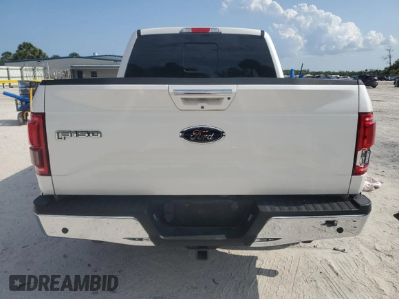 2015 Ford F-150 XL with VIN 1FTEW1CG5FFC86646, listed as a Copart auction lot 56131615 with 135,243 mi miles and Salvage title. Bid and sale history available at DreamBid. Image 6.