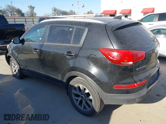 2014 Kia Sportage LX with VIN KNDPB3AC1E7656967, listed as a IAAI auction lot 41762343 with 139,040 mi miles and . Bid and sale history available at carsss.com. Image 3.