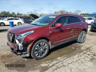 2018 Cadillac XT5 Premium Luxury FWD with VIN 1GYKNERS2JZ141705, listed as a Copart auction lot 50202975 with 81,780 mi miles and Salvage Title. Bid and sale history available at carsss.com. Image 1.