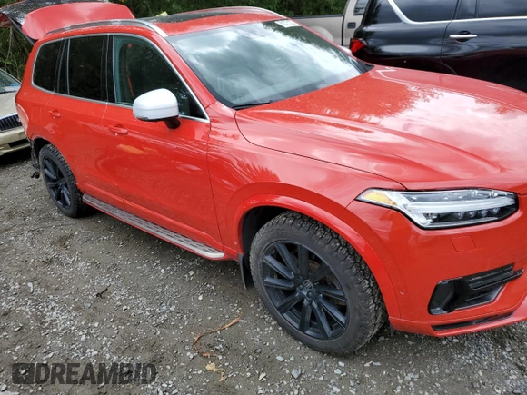 2017 Volvo XC90 R-Design with VIN YV4BC0PM0H1172900, listed as a Copart auction lot 58375123 with 73,408 mi miles. Bid and sale history available at carsss.com. Image 4.
